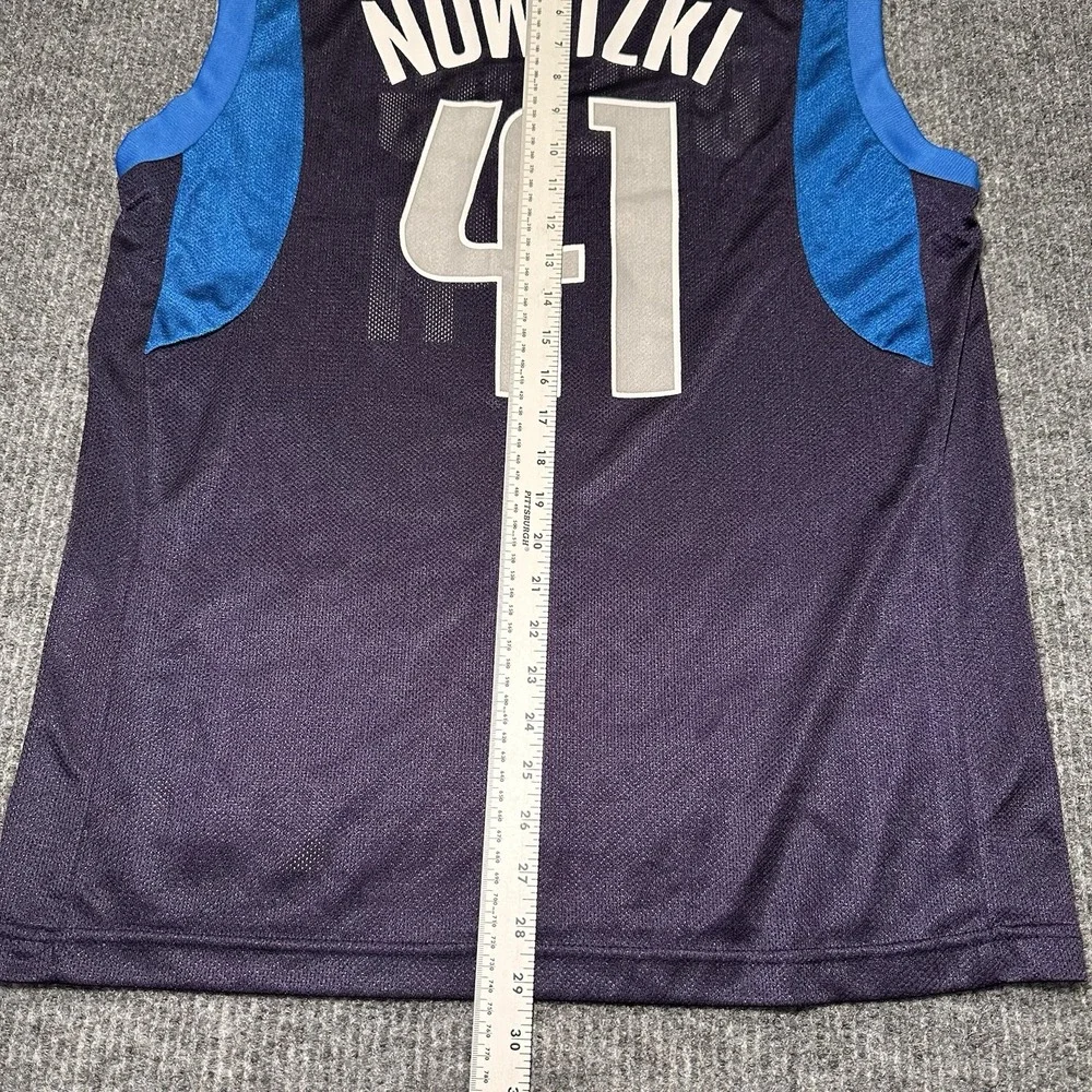 DIRK NOWITZKI #41‎ NBA DALLAS MAVERICKS SWINGMAN HOME JERSEY Adidas Size Medium